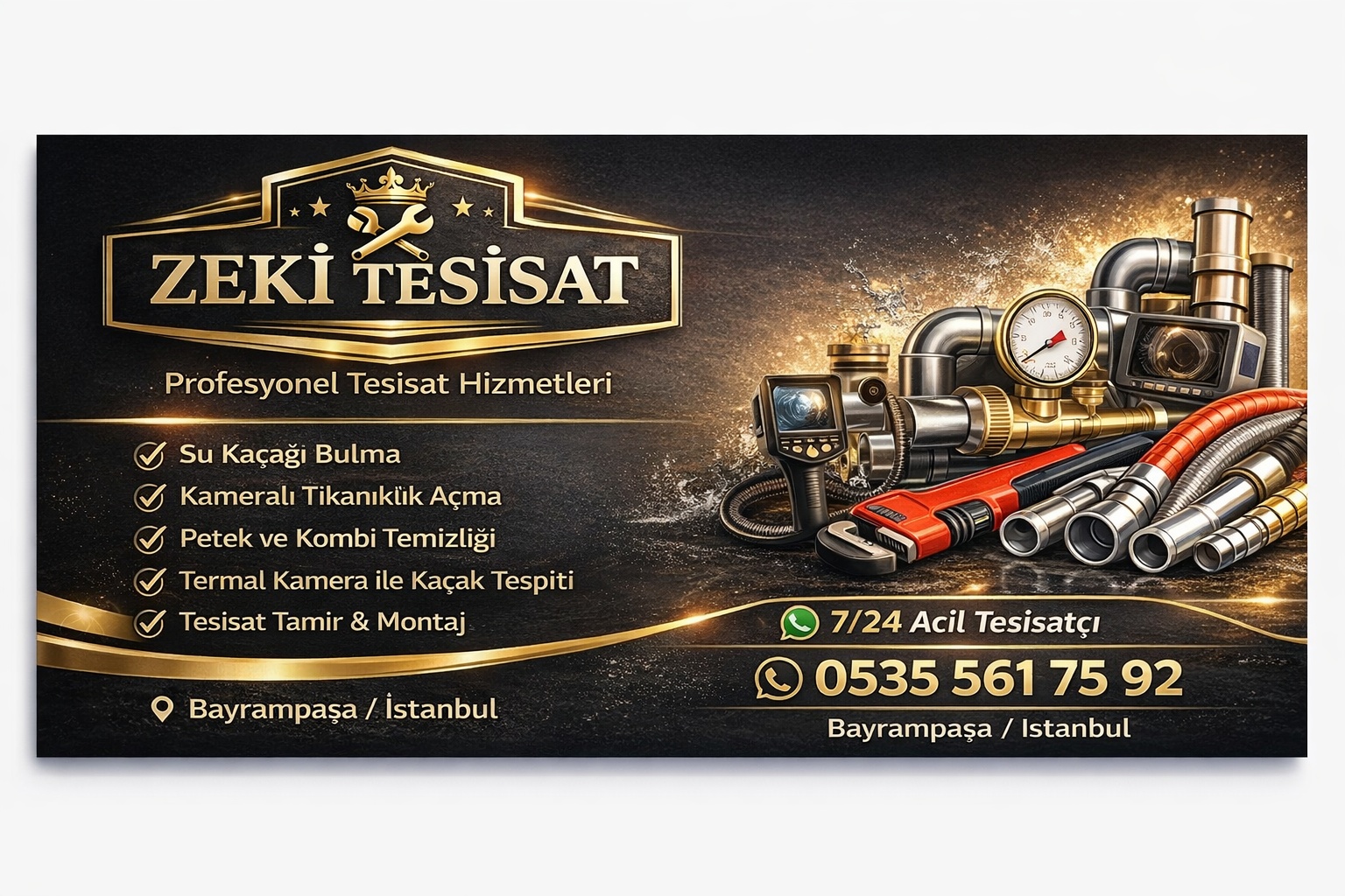 Bayrampaşa Su Kaçağı Tespiti